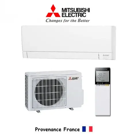 Mitsubishi Electric MSZ-AY25VGK — Climatiseur Premium Mono-split 2,5 kW · Wi-Fi · Design ultra-fin