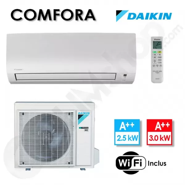 Pack Bi-split Daikin 2MXM50A + 2× FTXP25N Comfora (T3 / 2 Pièces)