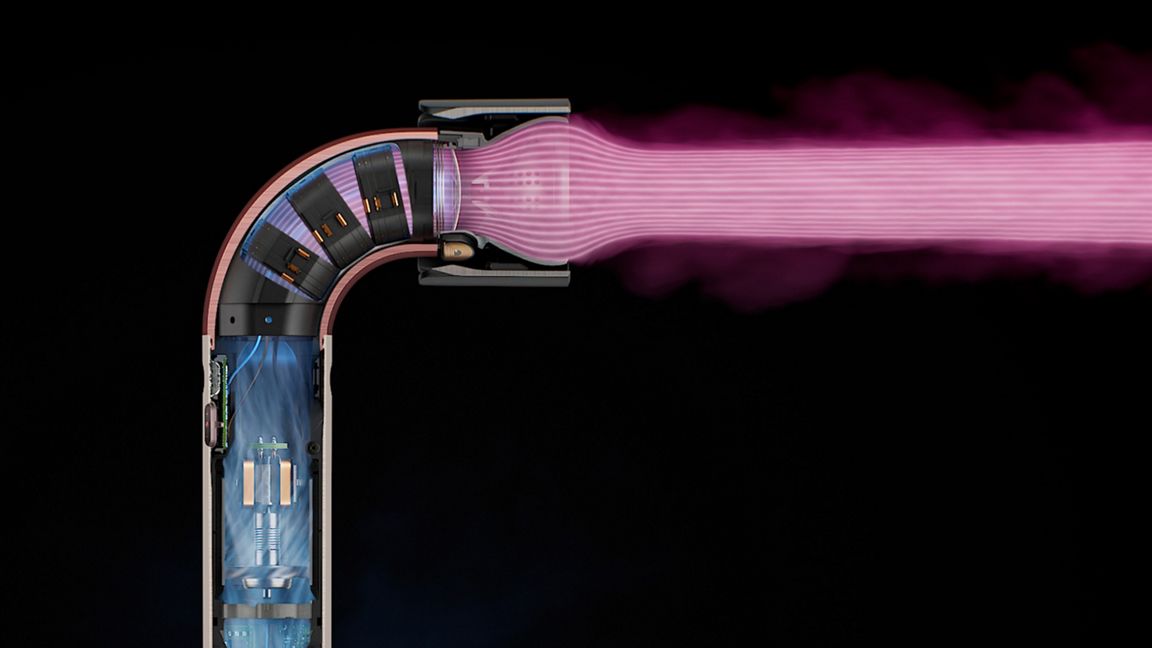 Dyson Supersonic R — Sèche-cheveux Édition Rose Céramique (Cheveux Raides & Lisses)