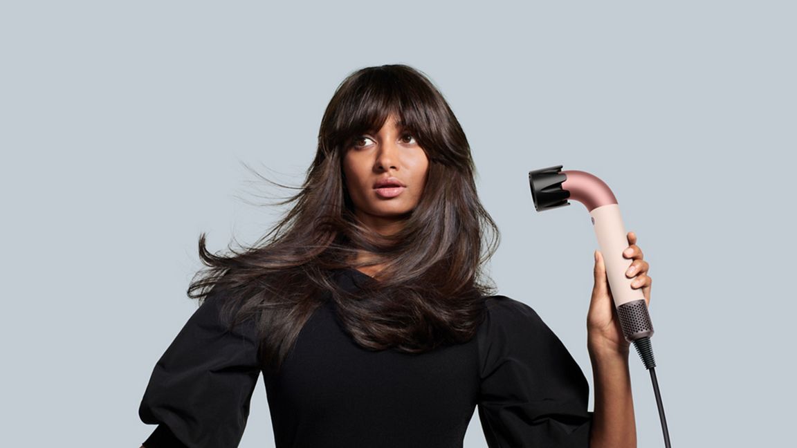 Dyson Supersonic R — Sèche-cheveux Édition Rose Céramique (Cheveux Raides & Lisses)
