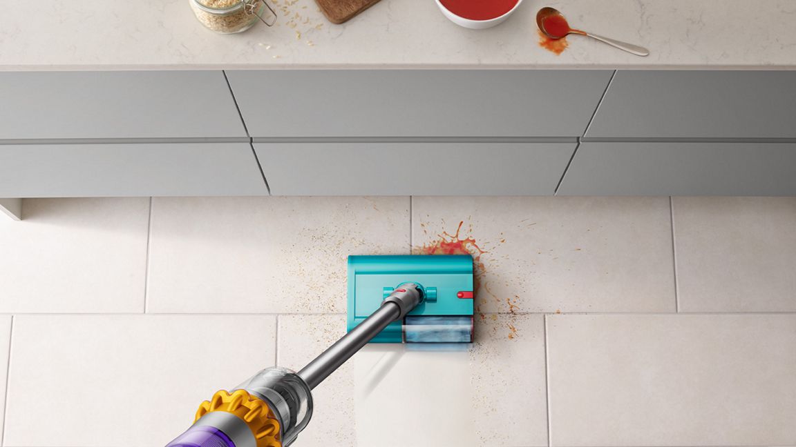 Dyson V15s Detect Submarine — Aspirateur Sans Fil + Tête de Lavage Submarine™
