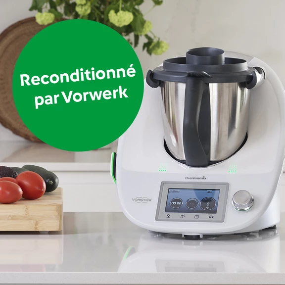 Vorwerk Thermomix TM7 — Robot Cuiseur Multifonction Nouvelle Génération · Écran 10"