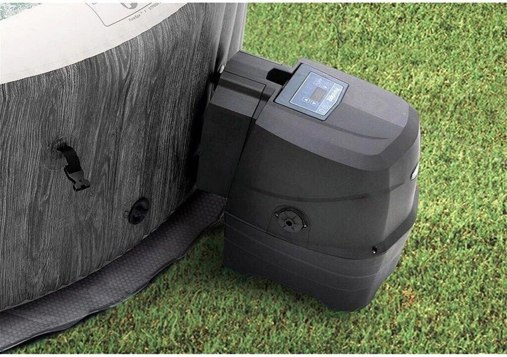 Spa gonflable Intex Greywood Deluxe Ø196 cm — 6 places · 140 jets · WiFi