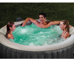 Spa gonflable Intex Greywood Deluxe Ø196 cm — 6 places · 140 jets · WiFi