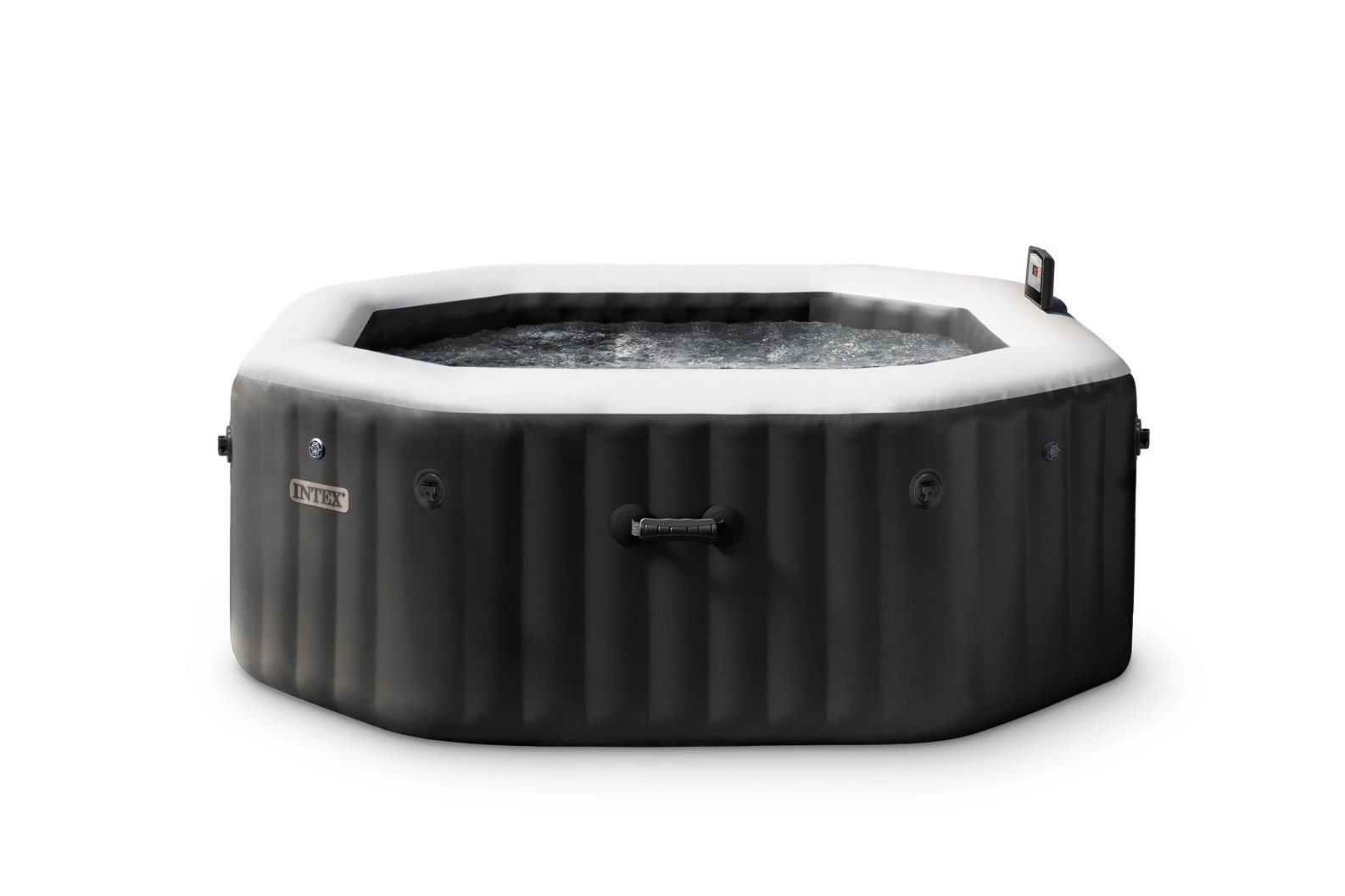 Spa gonflable Intex Jet & Bubble Deluxe Ø218 cm — 6 places · Octogonal · 140 jets
