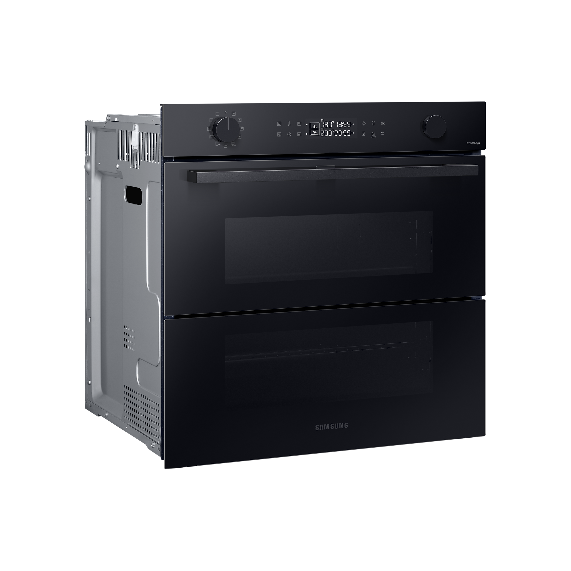 Samsung NV7B4550VAK BESPOKE — Four Encastrable Pyrolyse 76L · Dual Cook Flex™ · Vapeur · WiFi