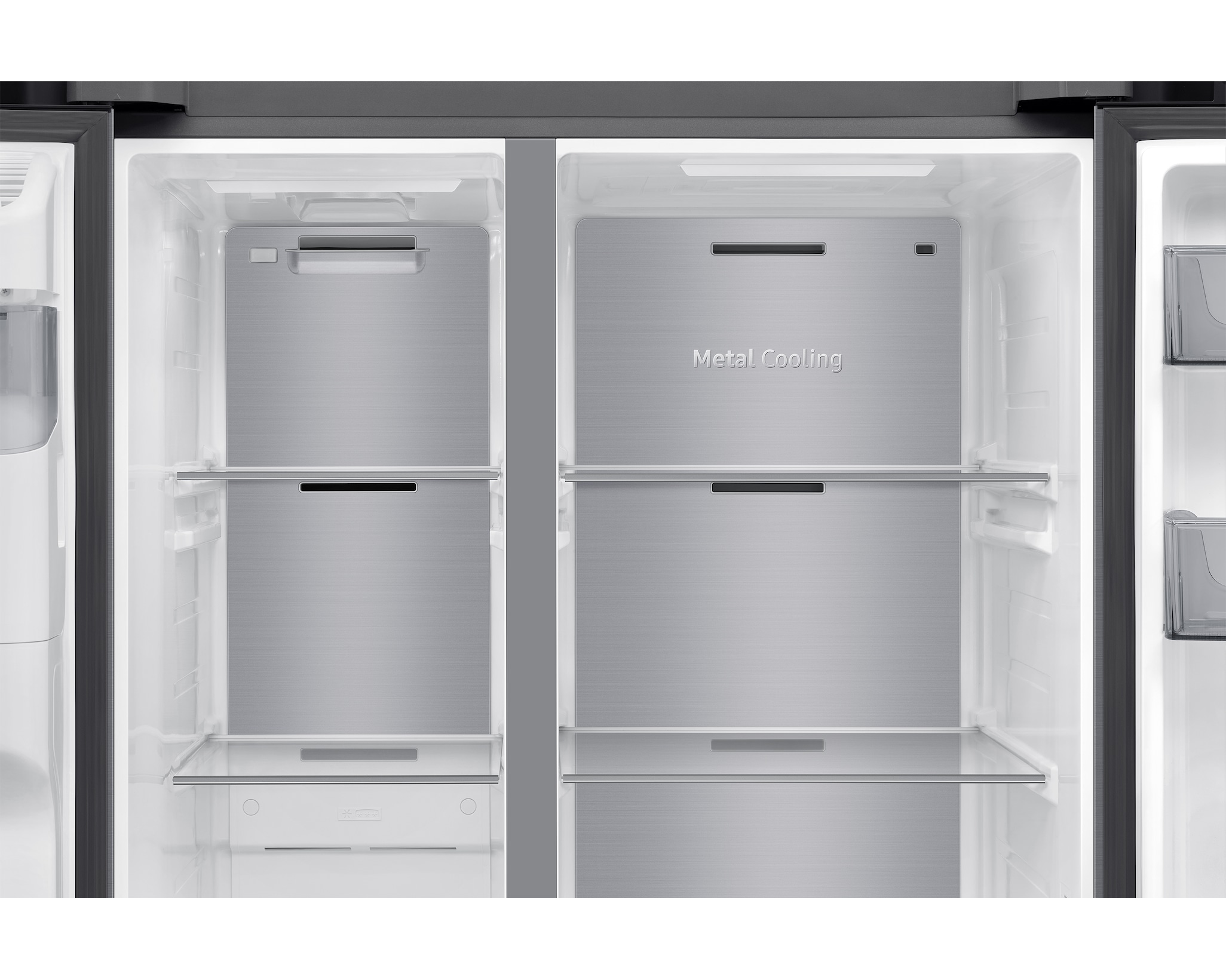 Samsung RS70F64KETEF BESPOKE AI Energy — Réfrigérateur Américain 640L · SmartThings · SpaceMax™ · Twin Cooling Plus · Platinum Inox