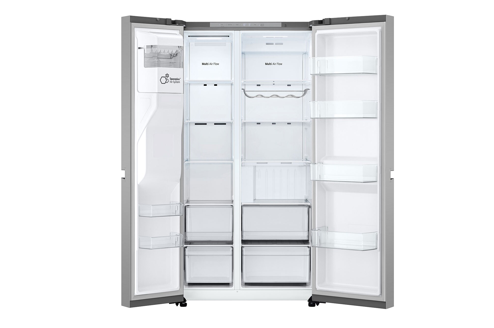 LG GSJC40PYP — Réfrigérateur Américain 638L · Door Cooling+ · LinearCooling ±0,5°C · ThinQ WiFi · Silver