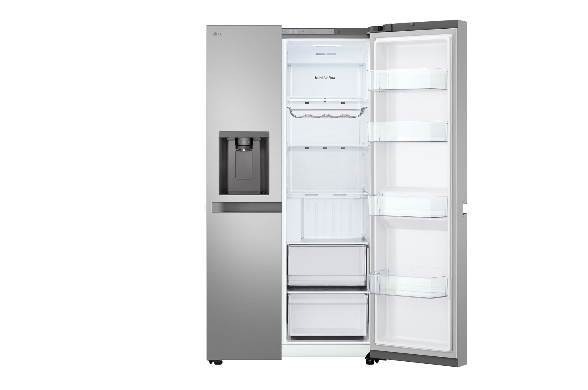 LG GSJC40PYP — Réfrigérateur Américain 638L · Door Cooling+ · LinearCooling ±0,5°C · ThinQ WiFi · Silver