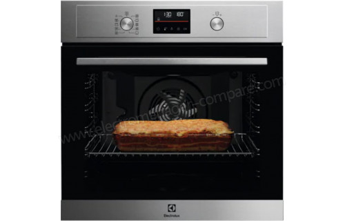 Electrolux EBF4P46X2 Série 600 SurroundCook — Four Encastrable Pyrolyse 72L · 45 Recettes · Inox Anti-trace